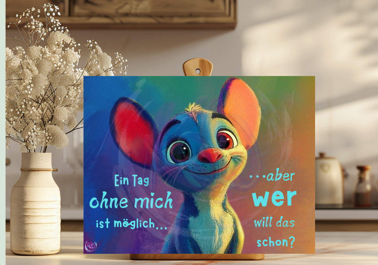 "Maus“ Glas-Schneidebrett in 2 Größen