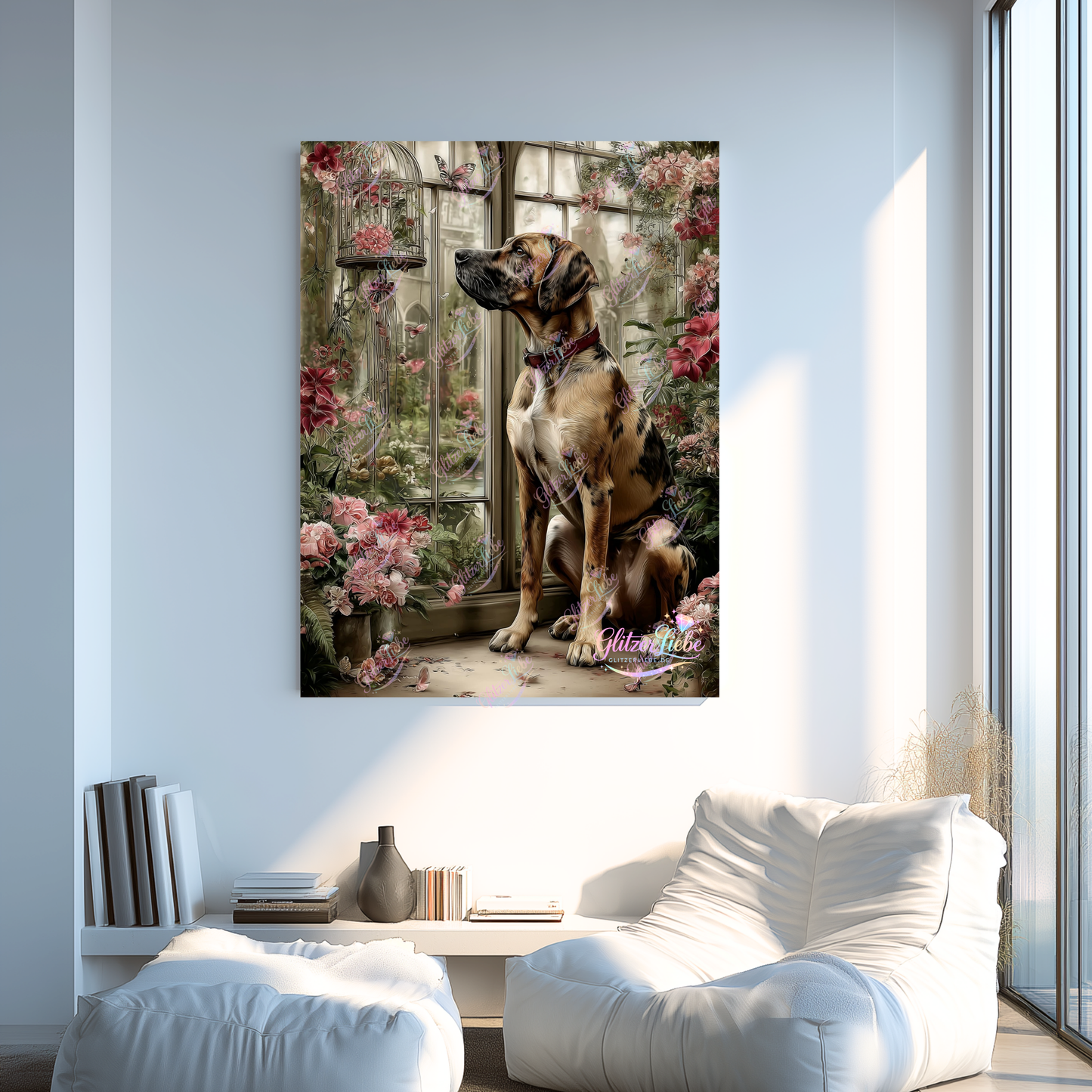 Diamond Painting "Amadeus" by CleoDora, 80x110 cm, 172 Farben, Vorbestellung