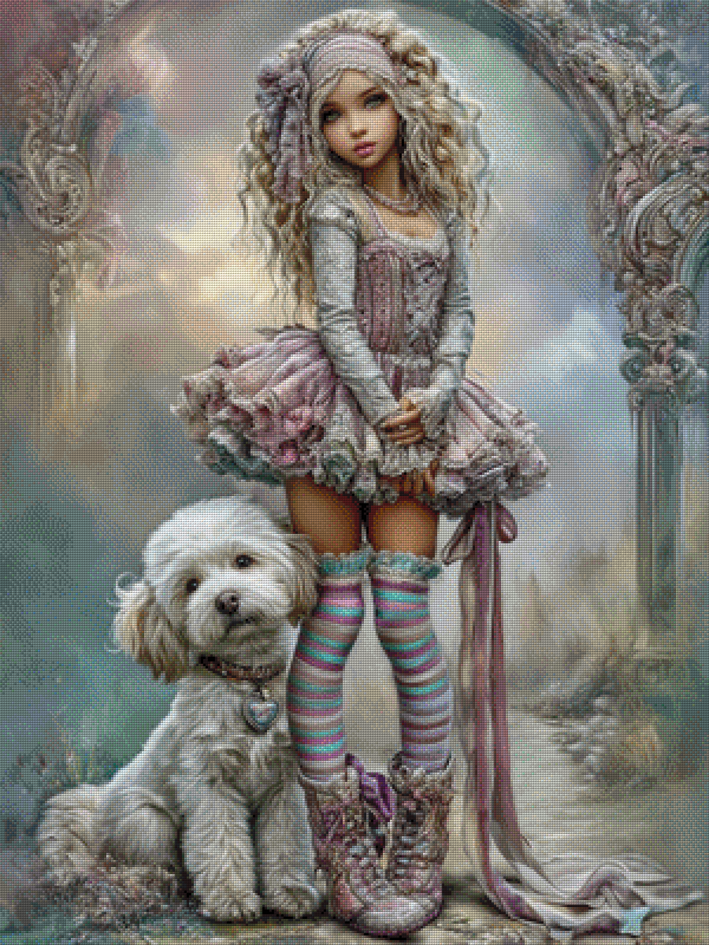 Diamond Painting "Kleine Wunderwelt" by Maggie 75x100 cm, 171 Farben, Vorbestellung