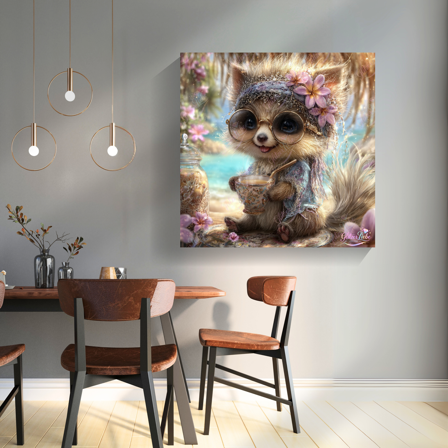 Diamond Painting "Sommertraum" by Lisa Morgan in 80x80 cm, 230 Farben, Vorbestellung