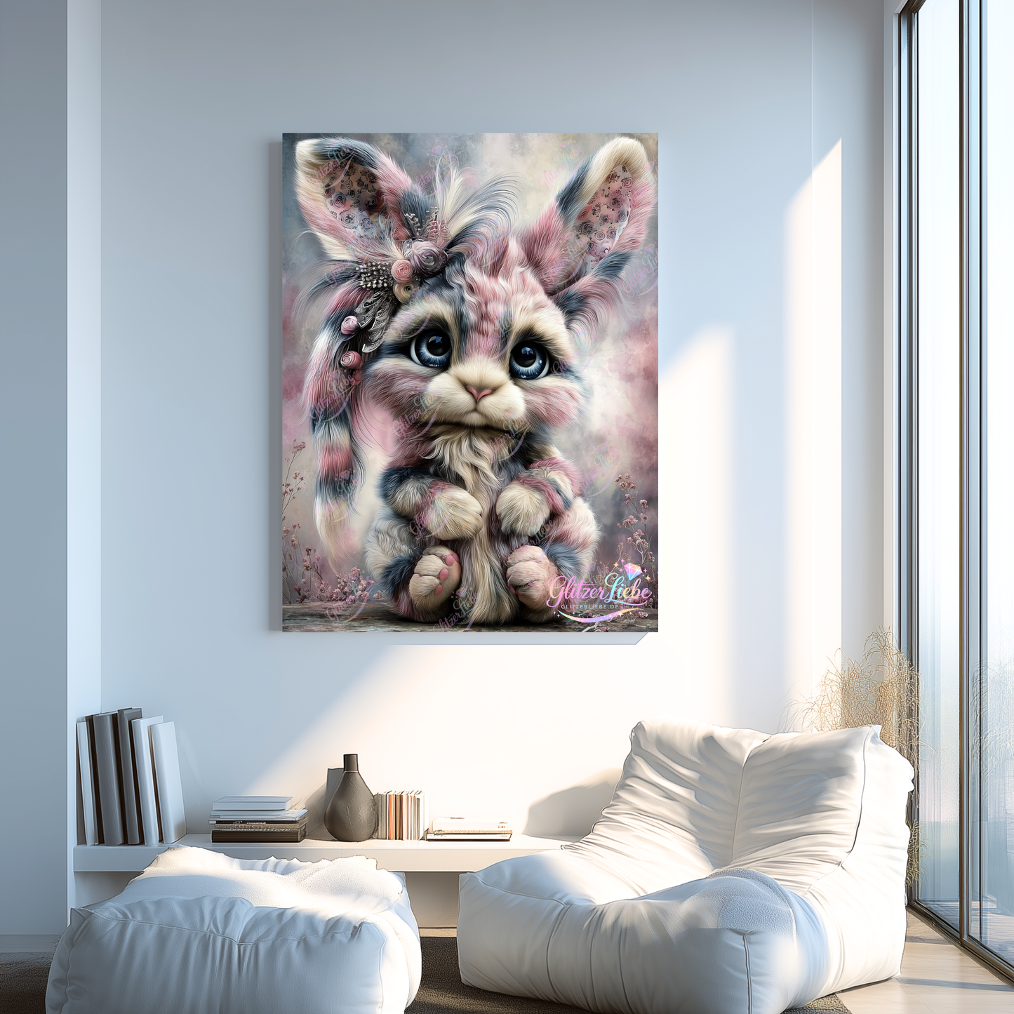 Diamond Painting "Zuckerzauber" by CleoDora, 60x80 cm, 150 Farben, Vorbestellung