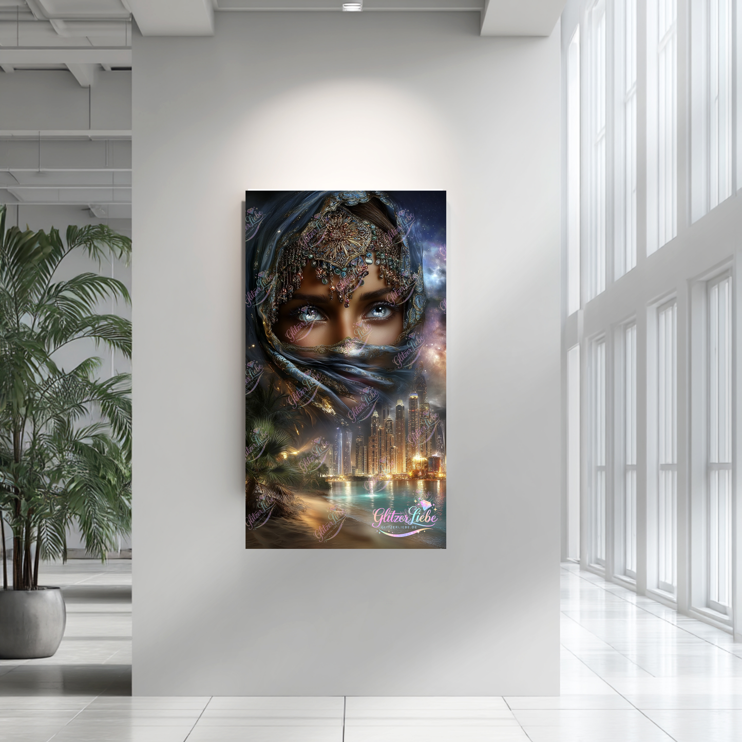 Diamond Painting "Schleier der Sterne" by Maggie, 80x140 cm, 213 Farben, Vorbestellung