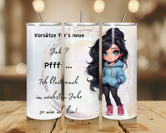 "Vorsätze" Thermo-Cup Monat Januar 2025