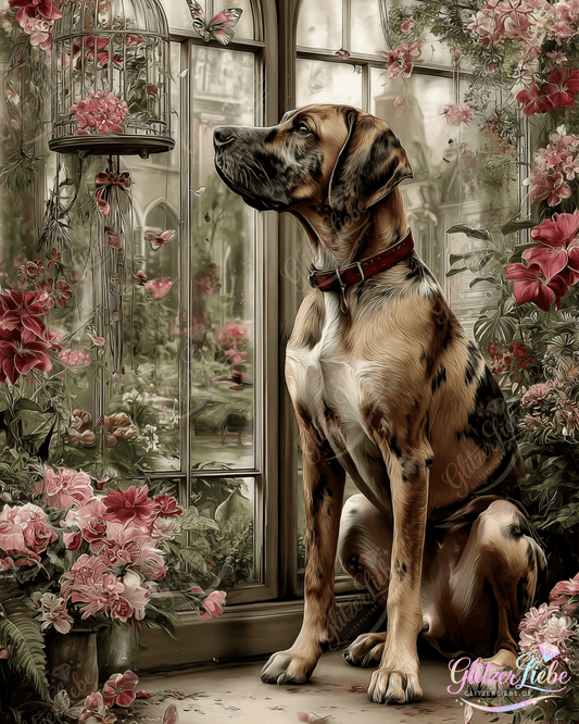 Diamond Painting "Amadeus" by CleoDora, 80x110 cm, 172 Farben, Vorbestellung
