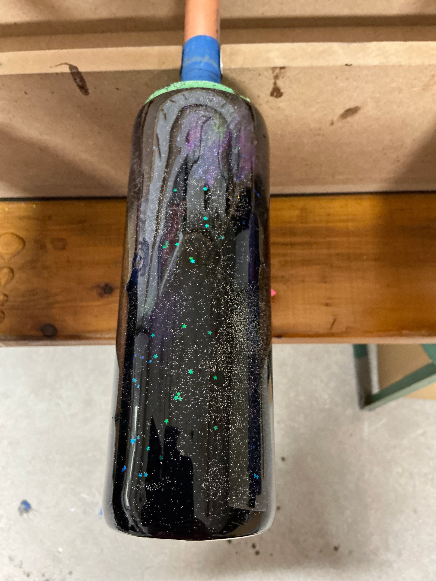 Epoxidharz veredelter Tumbler 20oz „Polarlichter“ TT live