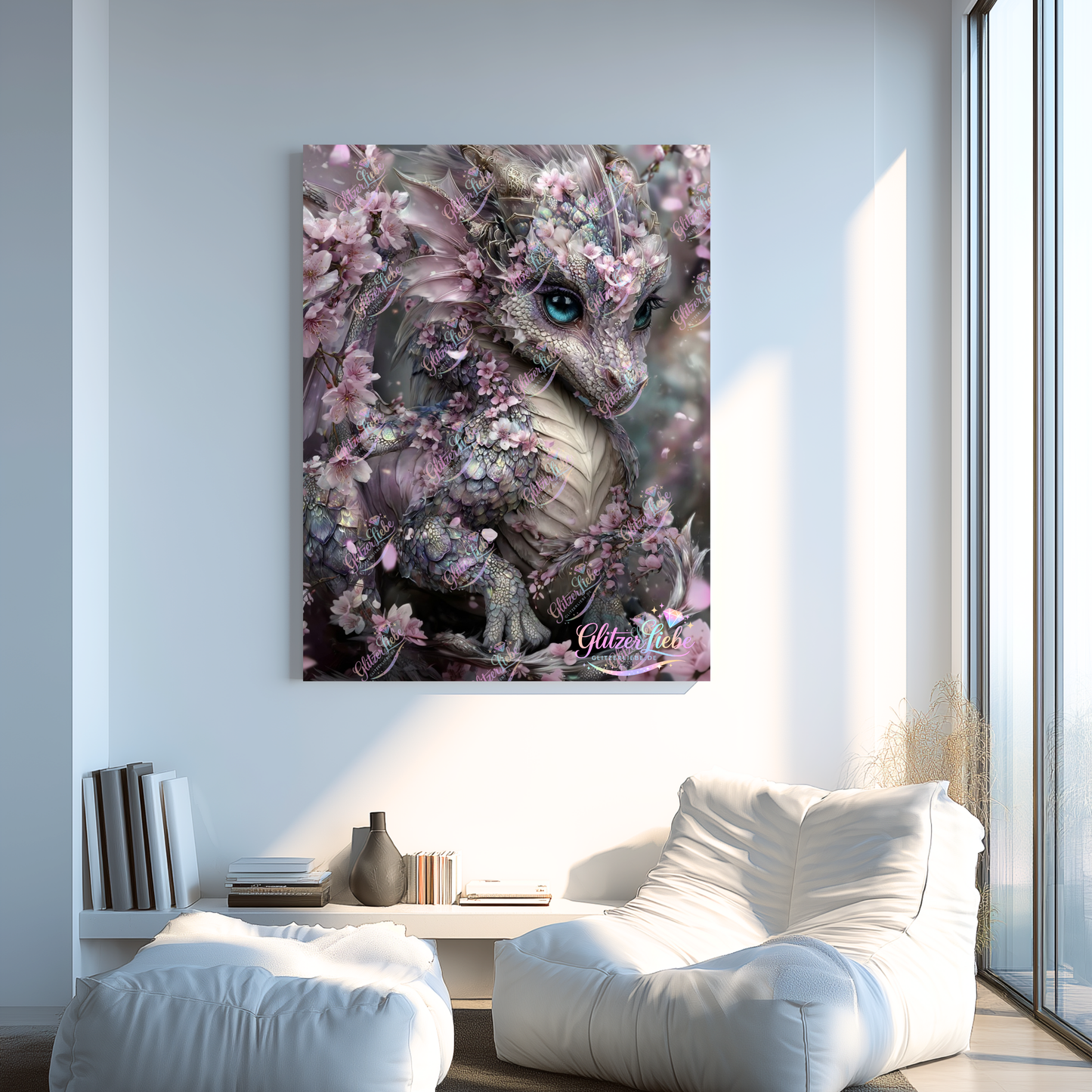 Diamond Painting "Flügel aus Licht und Hoffnung" by Maggie in 60x80 cm, 137 Farben, Vorbestellung