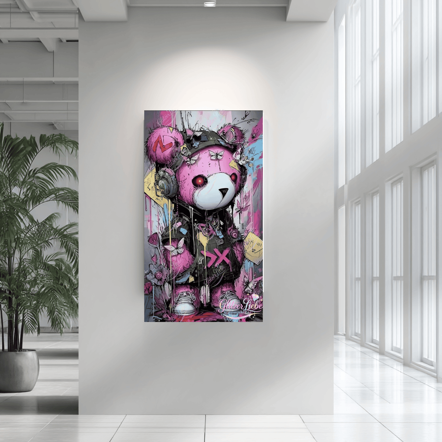 Diamond Painting "Street Soul" by Andastra_DP_AI_Art, 60x110 cm, 258 Farben, Vorbestellung