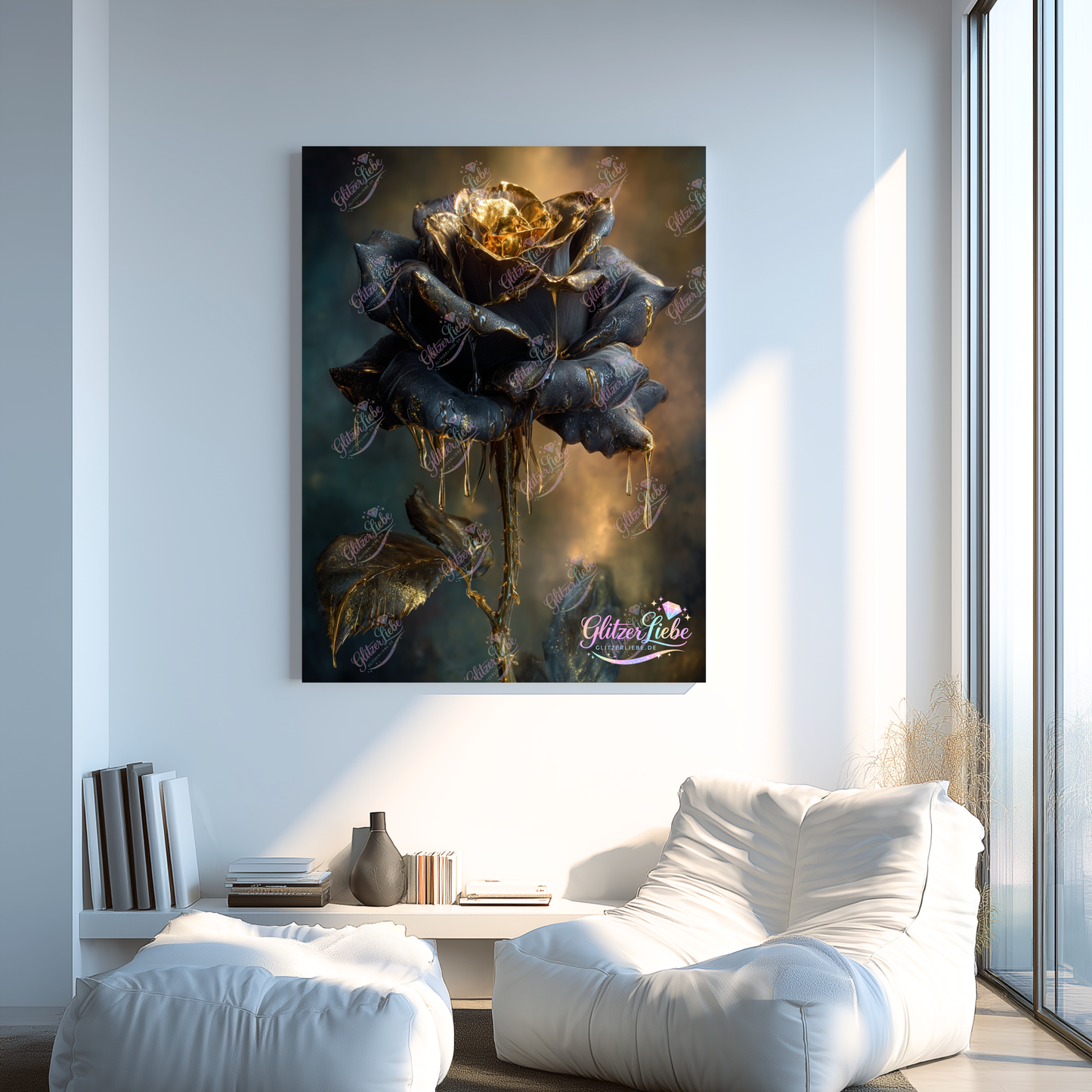Diamond Painting "Vergoldete Ewigkeit" by Maggie, 70x90 cm, 135 Farben, Vorbestellung