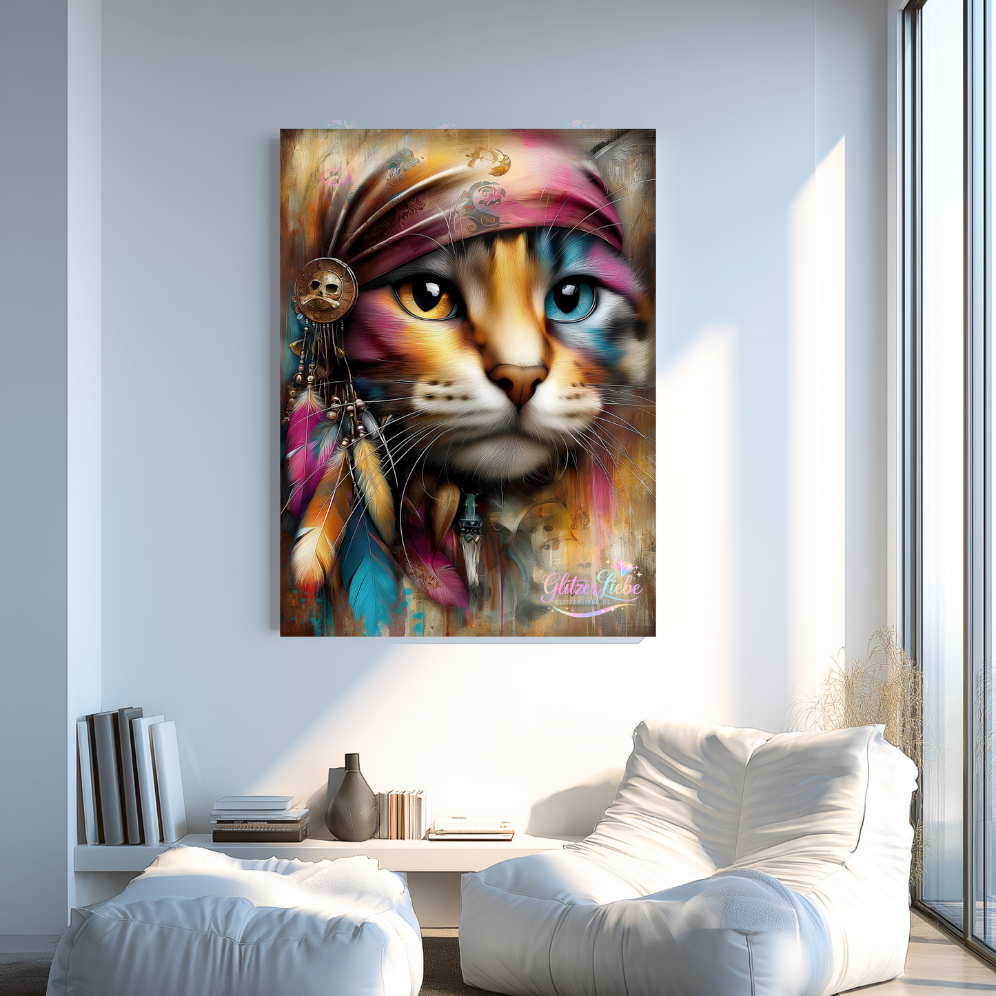 Diamond Painting "Maja" by CleoDora, 80x110 cm, 234 Farben, Vorbestellung