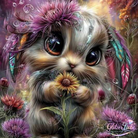 Diamond Painting "Zauberfell" by CleoDora, 50x50 cm, 150 Farben, Sofortkauf (alter Hersteller)