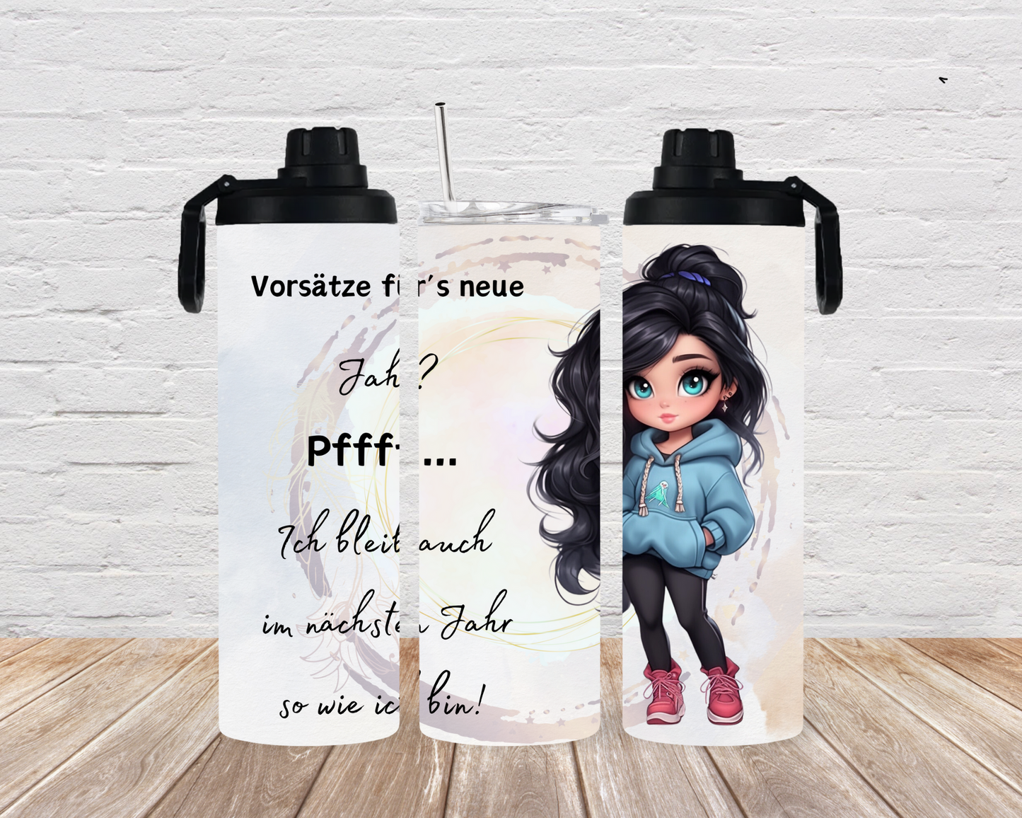 "Vorsätze" Thermo-Cup Monat Januar 2025