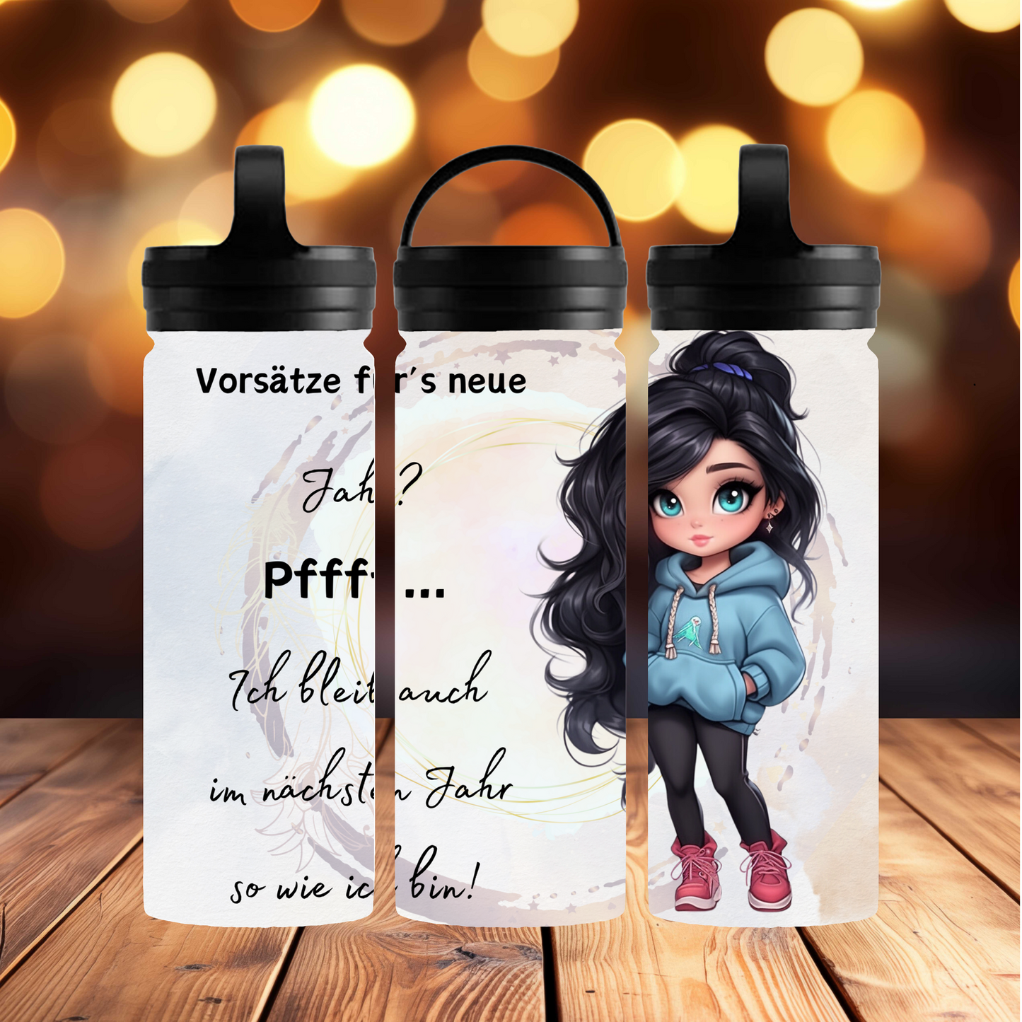 "Vorsätze" Thermo-Cup Monat Januar 2025