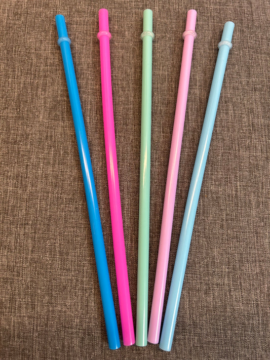Trinkhalm neon/pastell
