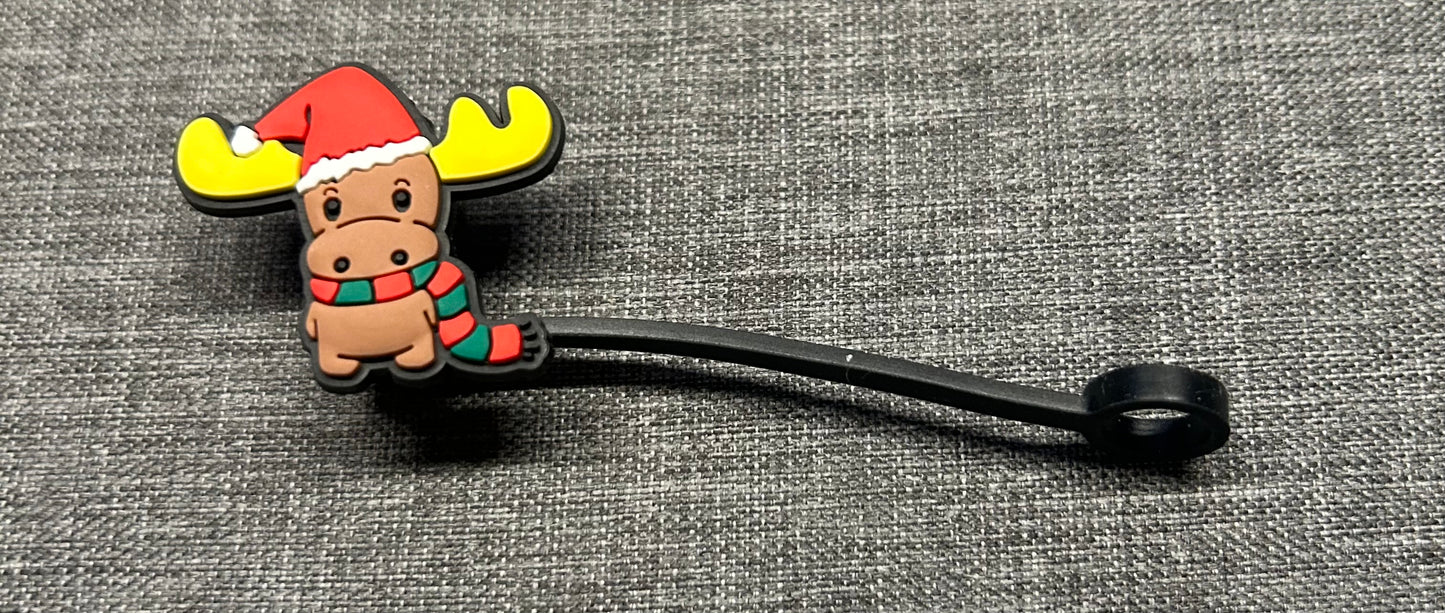 Trinkhalm-Topper "Weihnachten"