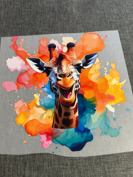 Bügelbild "Giraffe"