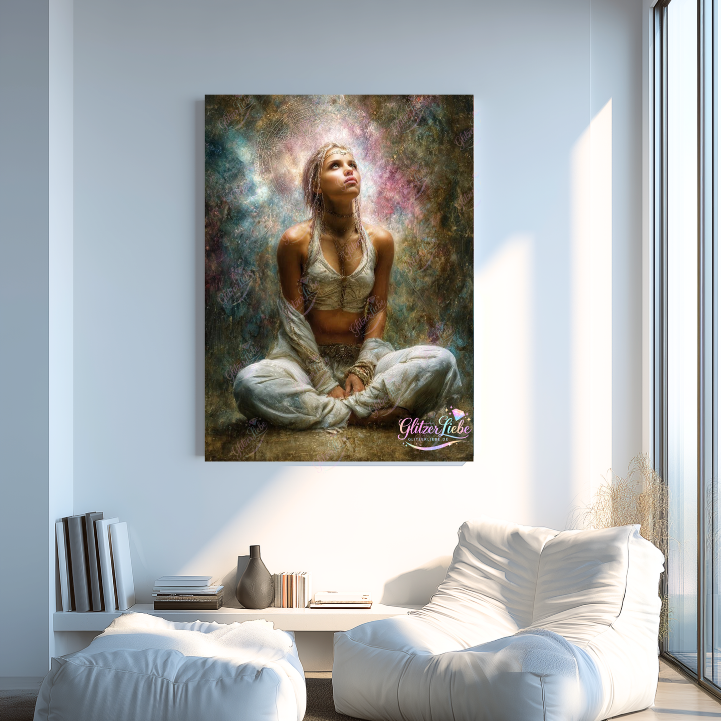 Diamond Painting "Innere Ruhe“ by Ray Spark, 80x100 cm, 140 Farben, Vorbestellung