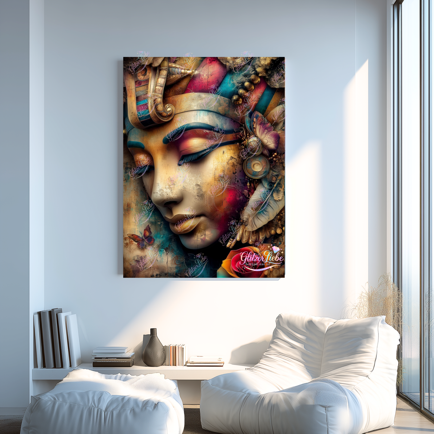 Diamond Painting "Farben der Stille" byCleoDora 70x95 cm, 286 Farben, Vorbestellung