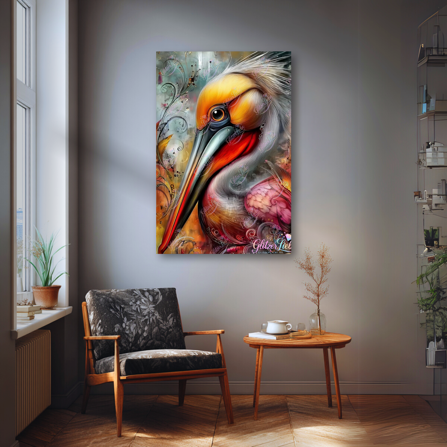 Diamond Painting "Bernsteinhauch" by CleoDora, 70x100 cm, 150 Farben, Sofortkauf (alter Hersteller)