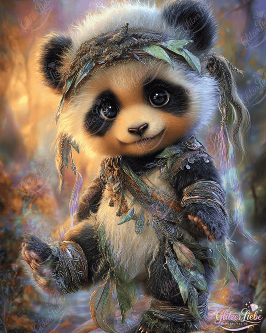 Diamond Painting "Kuschelpanda" by Maggie in 60x80 cm, 229 Farben, Vorbestellung