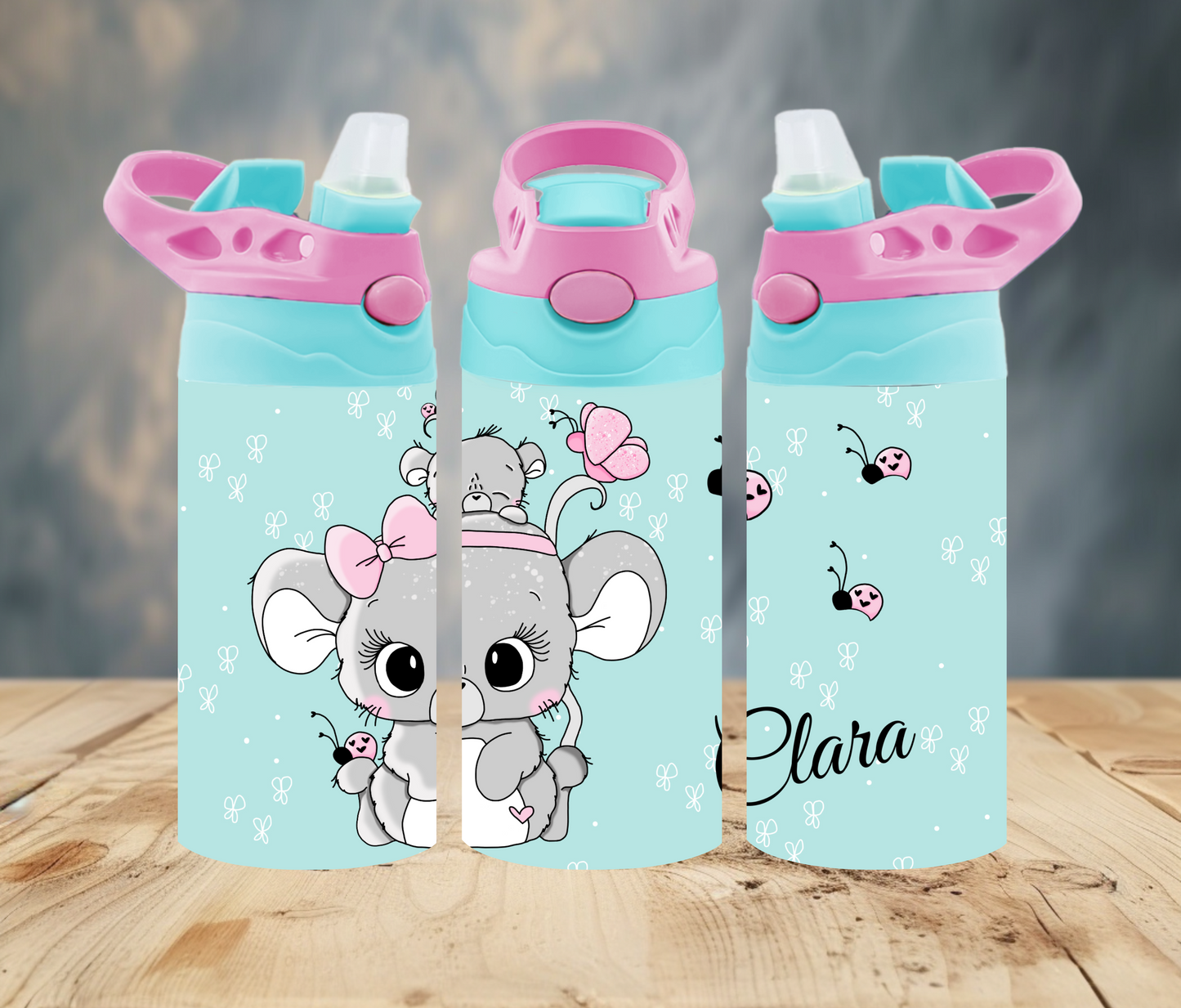 Kinder-Set  "Mäuschen blau"