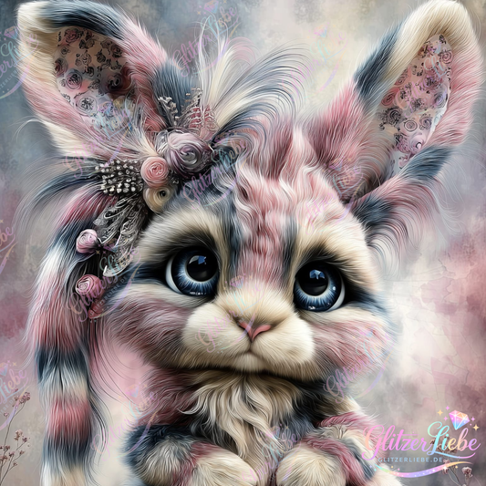 Diamond Painting "Zuckerzauber" by CleoDora, 60x80 cm, 150 Farben, Vorbestellung