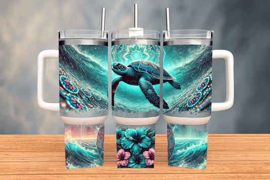 "Sea Turtle" 40oz