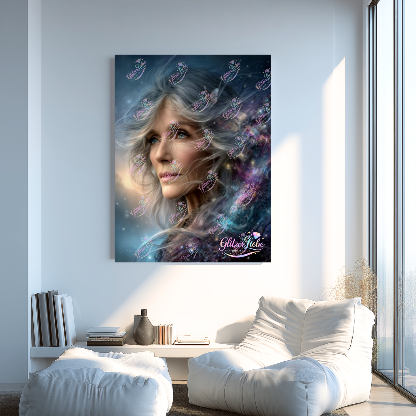 Diamond Painting "Die Reise der Seele" by ManuVany A.i , 70x90 cm, 162 Farben, Vorbestellung