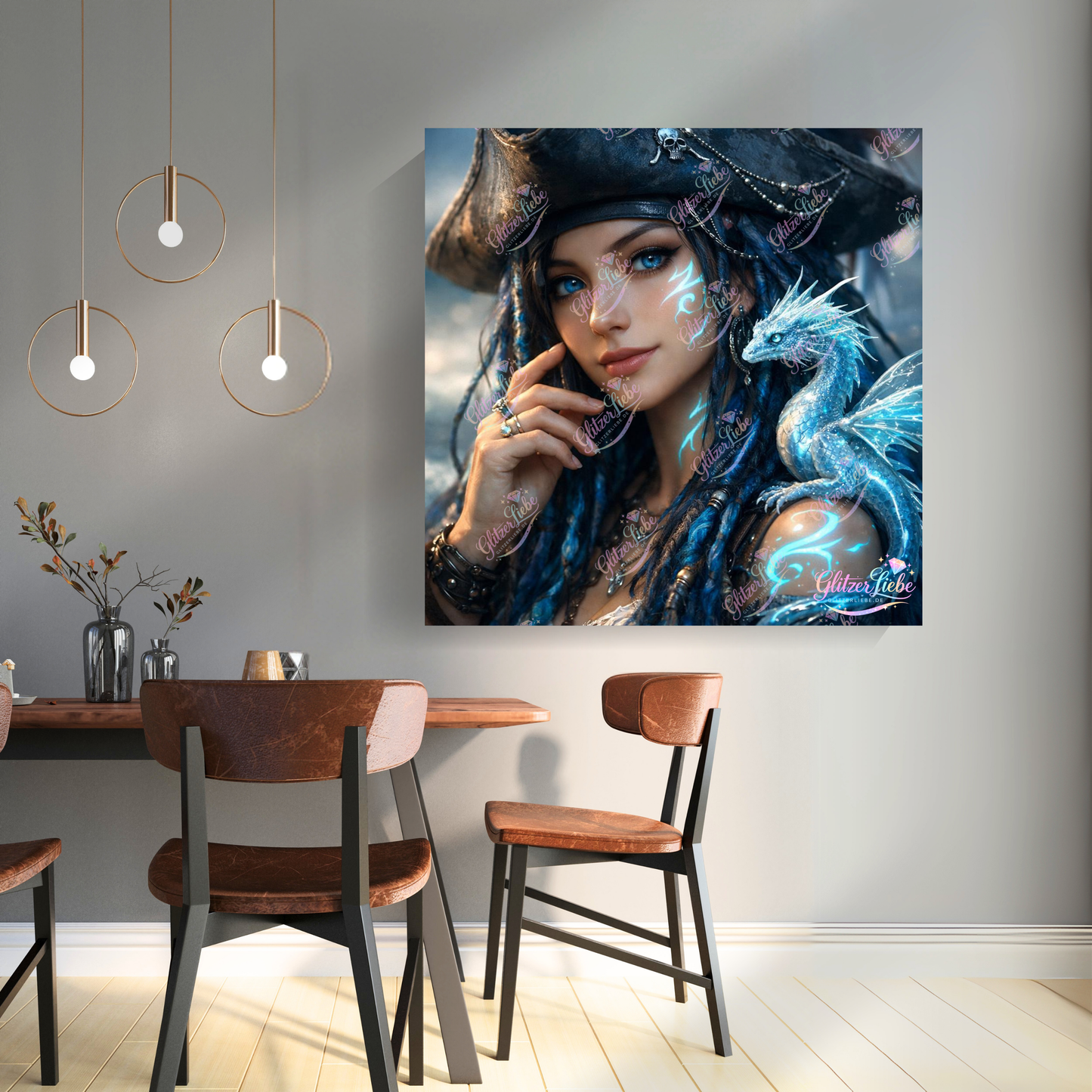 Diamond Painting "Tideborn" by ALKIRA 80x80 cm mit 143 Farben, Vorbestellung