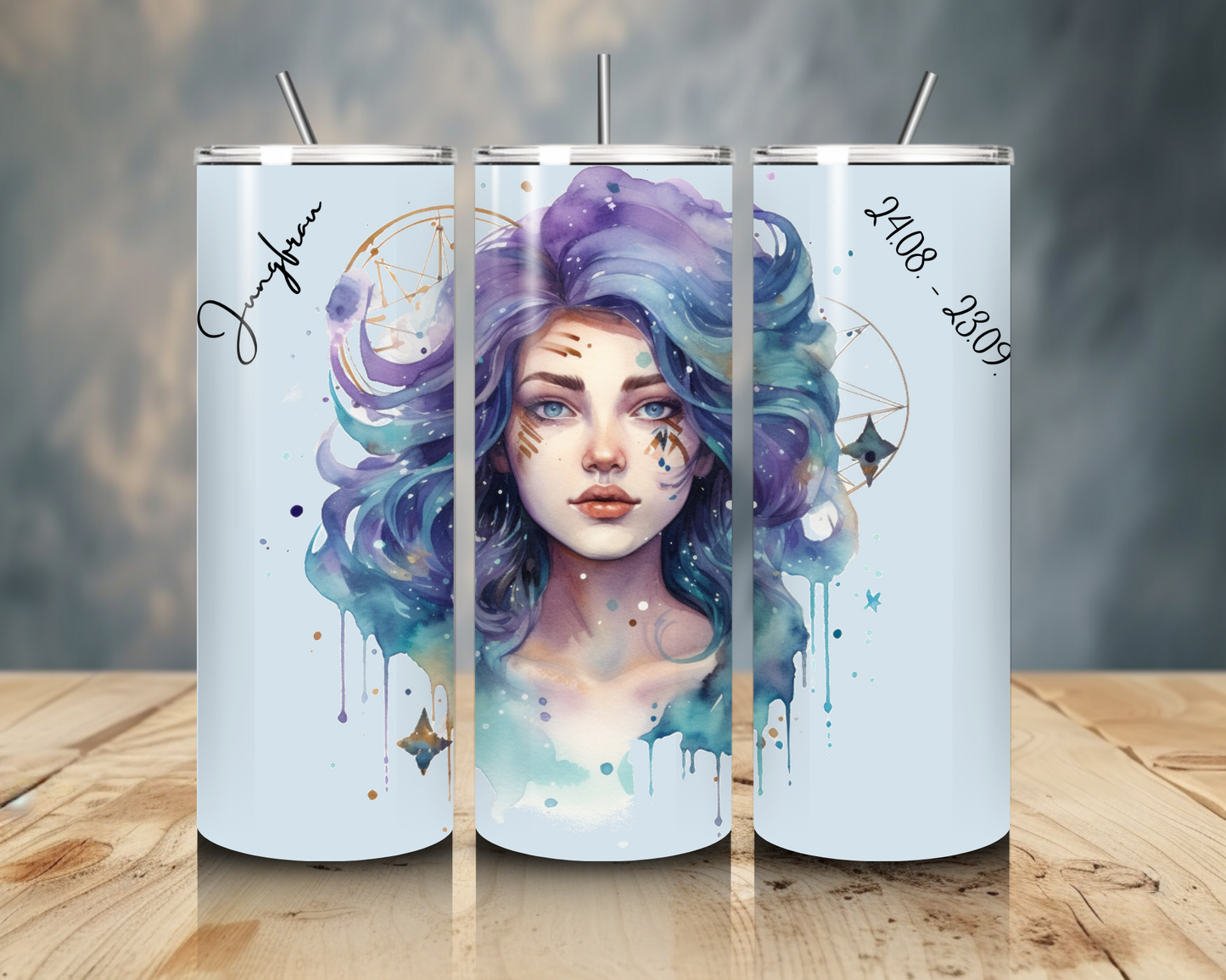 Tumbler "Sternzeichen Jungfrau"