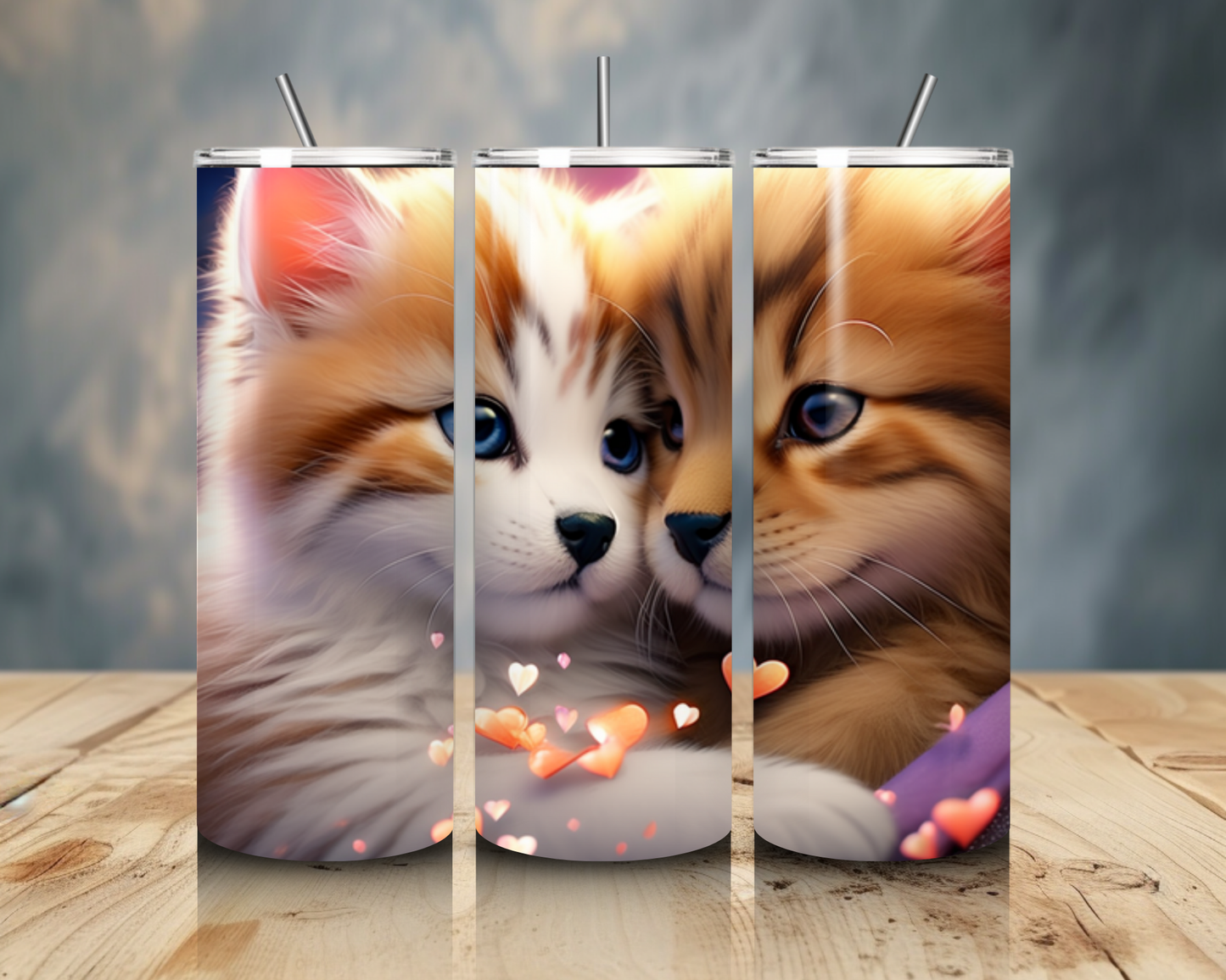 Tumbler "2 Katzen"