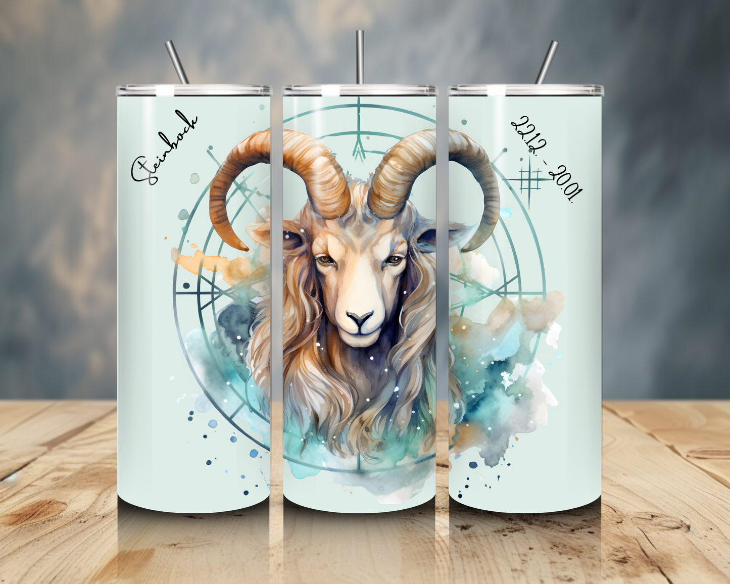 Tumbler "Sternzeichen Steinbock"