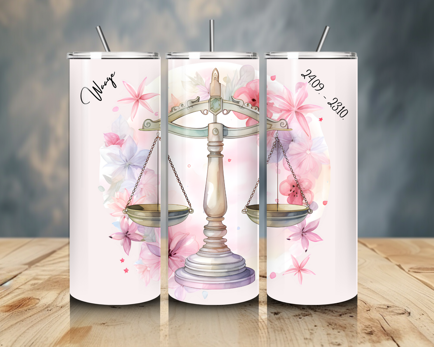 Tumbler "Sternzeichen Waage"