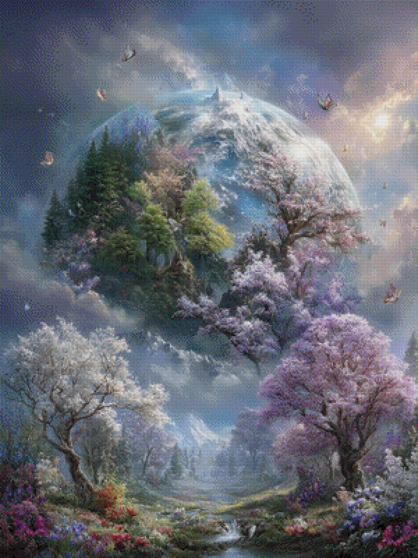 Diamond Painting "Harmonie" by Maggie 75x100 cm, 180 Farben, Vorbestellung