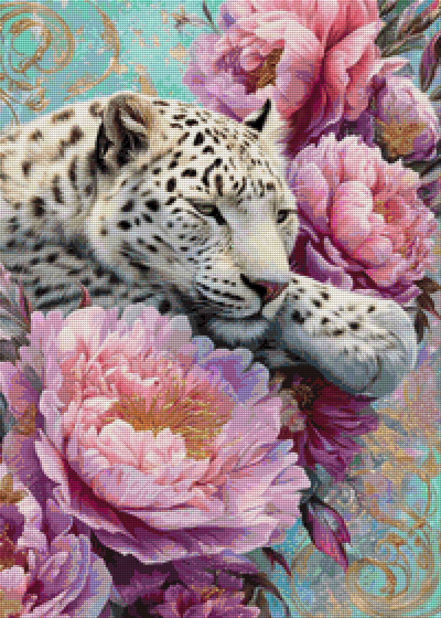 Diamond Painting "Silent Beauty" by sandrietta_ai, 50x70 cm, 135 Farben, Vorbestellung