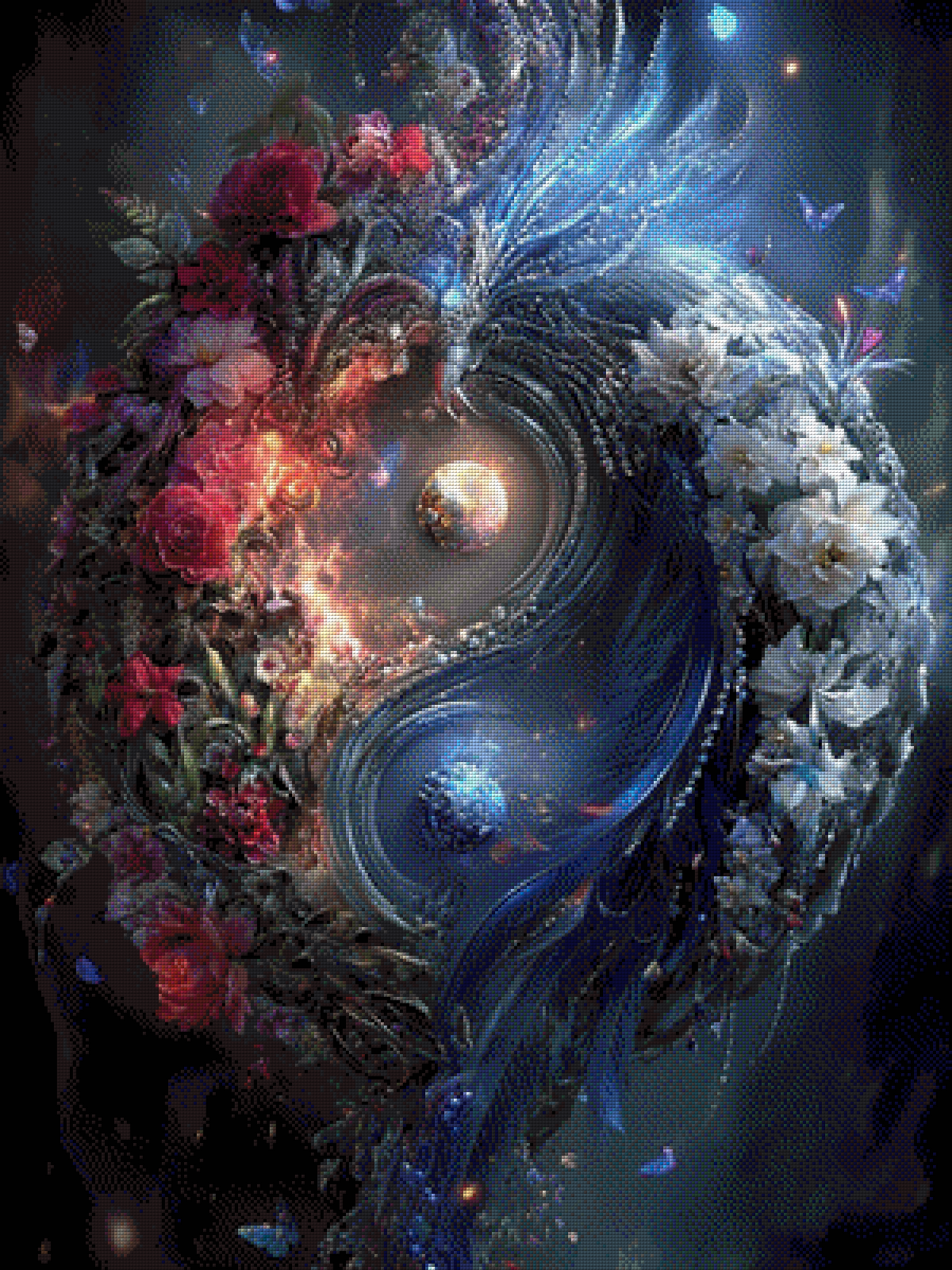 Diamond Painting "Seelenbalance" by Maggie 75x100 cm, 247 Farben, Vorbestellung