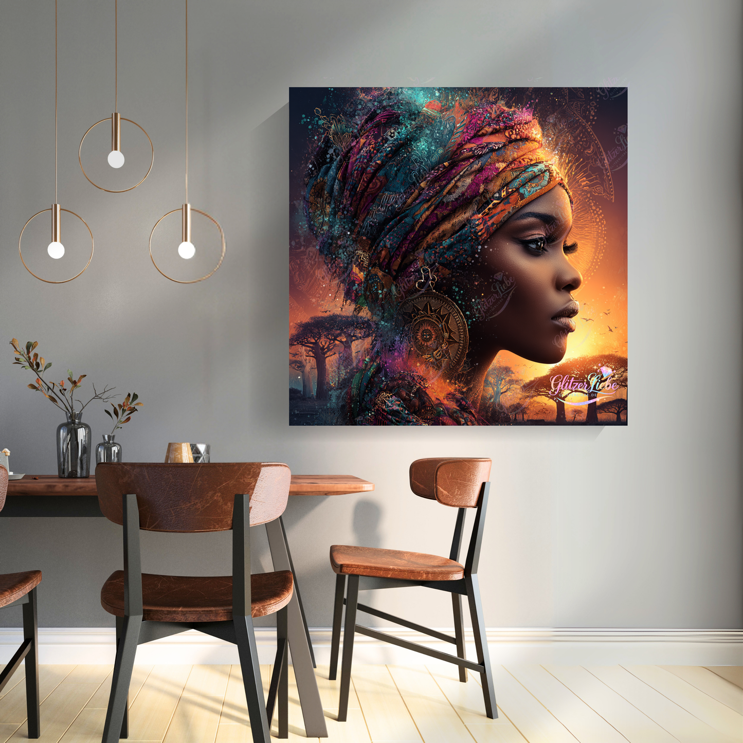 Diamond Painting "Stärke der Wüste" by Lisa Morgan 80x80, 267 Farben, Vorbestellung