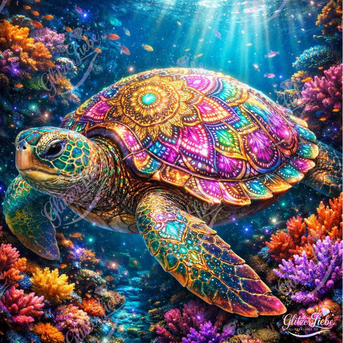 Diamond Painting "Luminous elder" by ALKIRA 75x75 cm mit 249 Farben, Vorbestellung