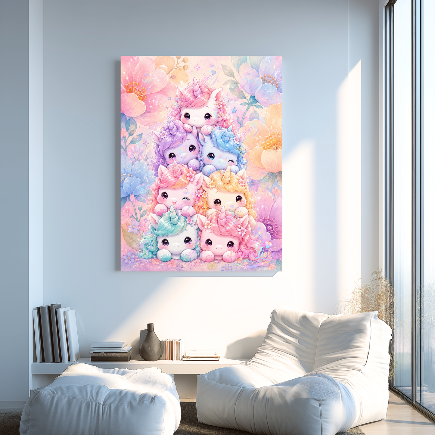 Diamond Painting "Zuckerhörnchen" by tiki_DIAMONDS.ai, 50x70 cm, 123 Farben, Vorbestellung