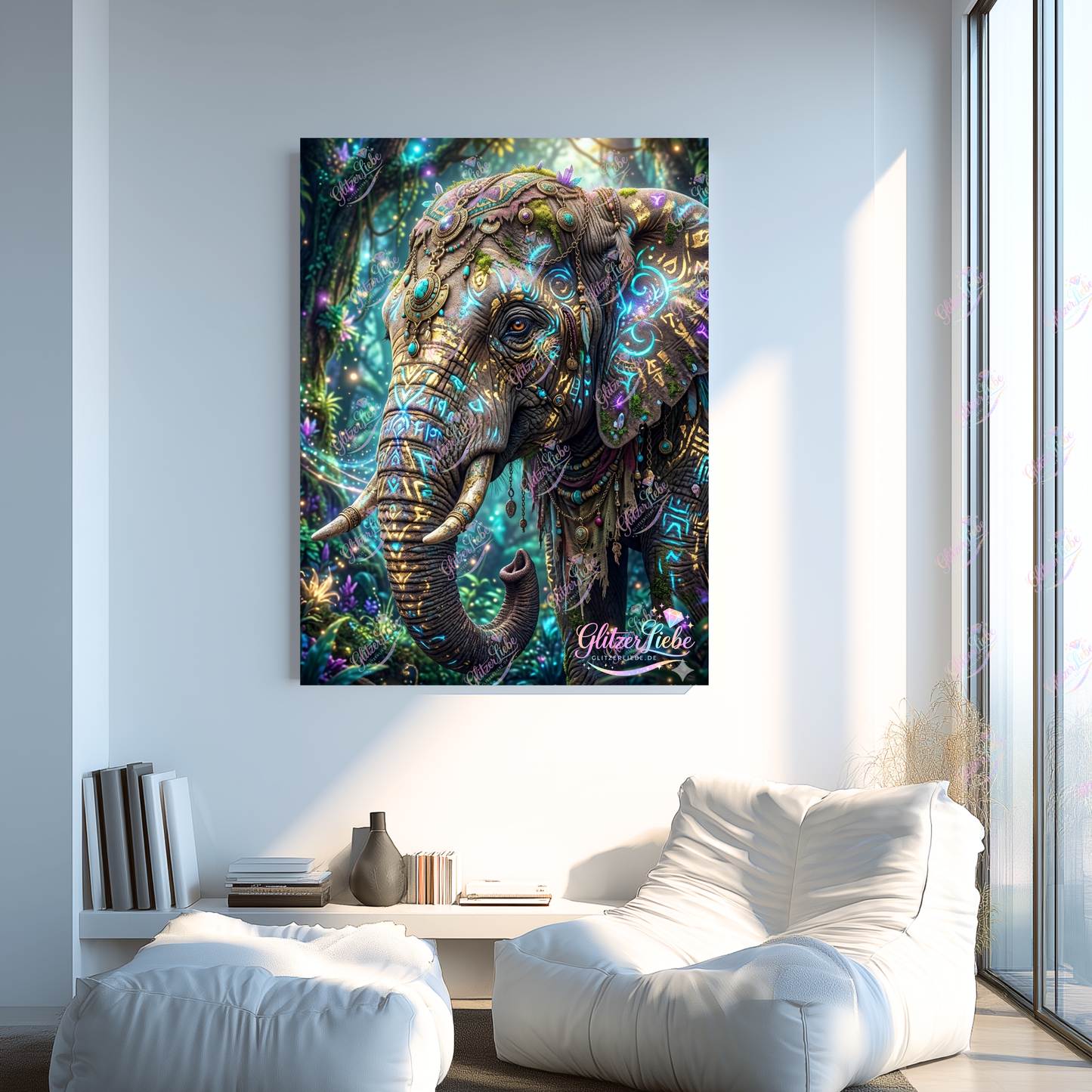 Diamond Painting "Elli" by Mistelchens_Arts in 60x80 cm, 241  Farben, Vorbestellung