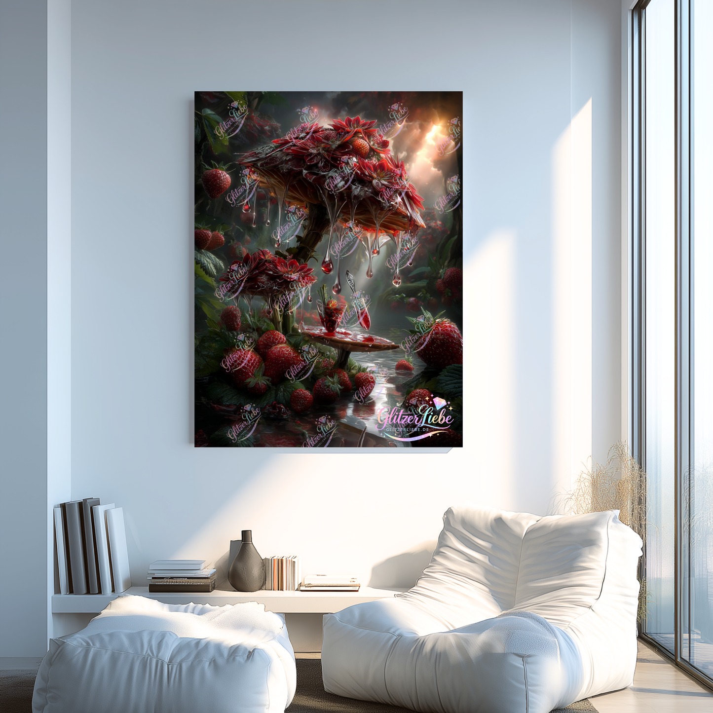 Diamond Painting "Sweet Darkness" by Maggie", 70x90 cm, 205 Farben, Vorbestellung