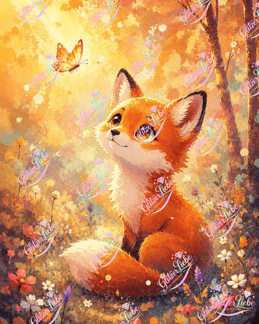 Diamond Painting "Kupferherz" by tiki_DIAMONDS.ai, 50x70 cm, 114 Farben, Vorbestellung