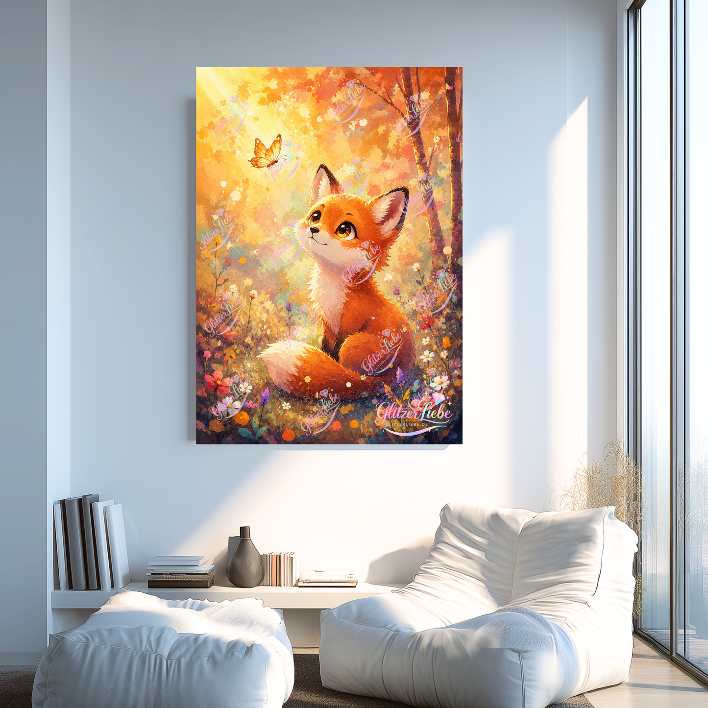 Diamond Painting "Kupferherz" by tiki_DIAMONDS.ai, 50x70 cm, 114 Farben, Vorbestellung