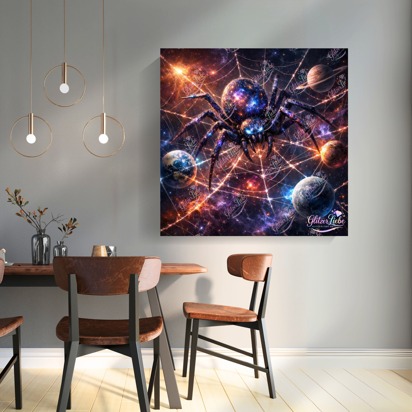 Diamond Painting "Galaxithra" by ALKIRA 70x70 cm, 127 Farben, Vorbestellung