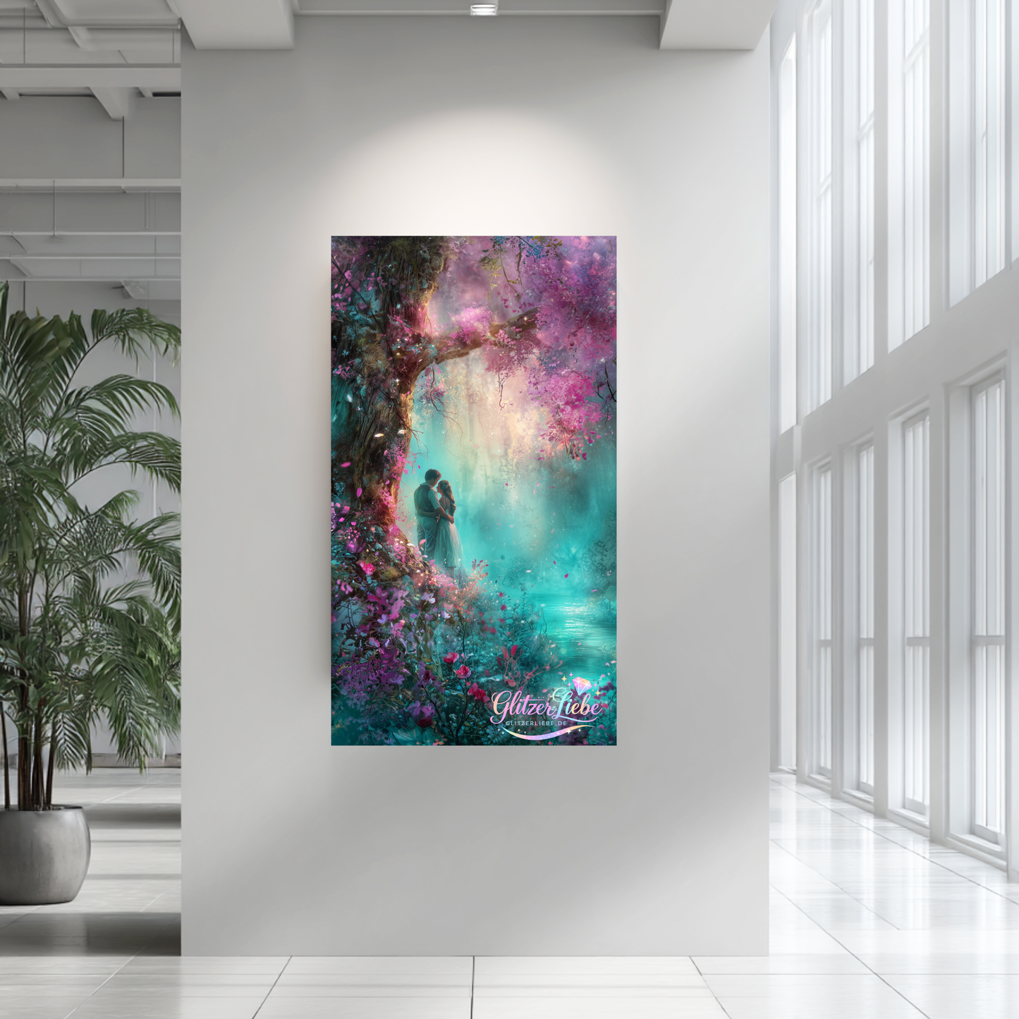 Diamond Painting "Secret Garden" by Ray Spark in 50x90 cm, 199 Farben, Vorbestellung