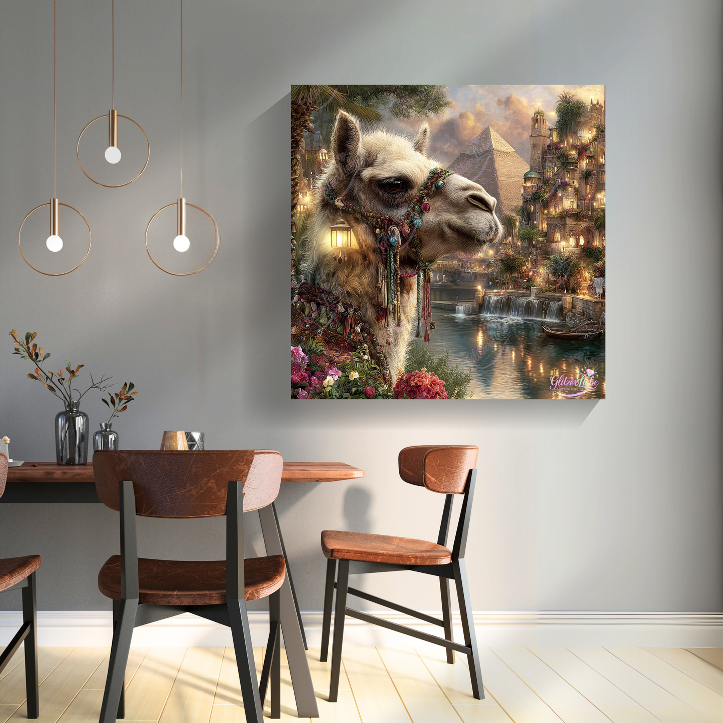 Diamond Painting "Orientzauber" by Lisa Morgan 80x80, 200 Farben, Vorbestellung