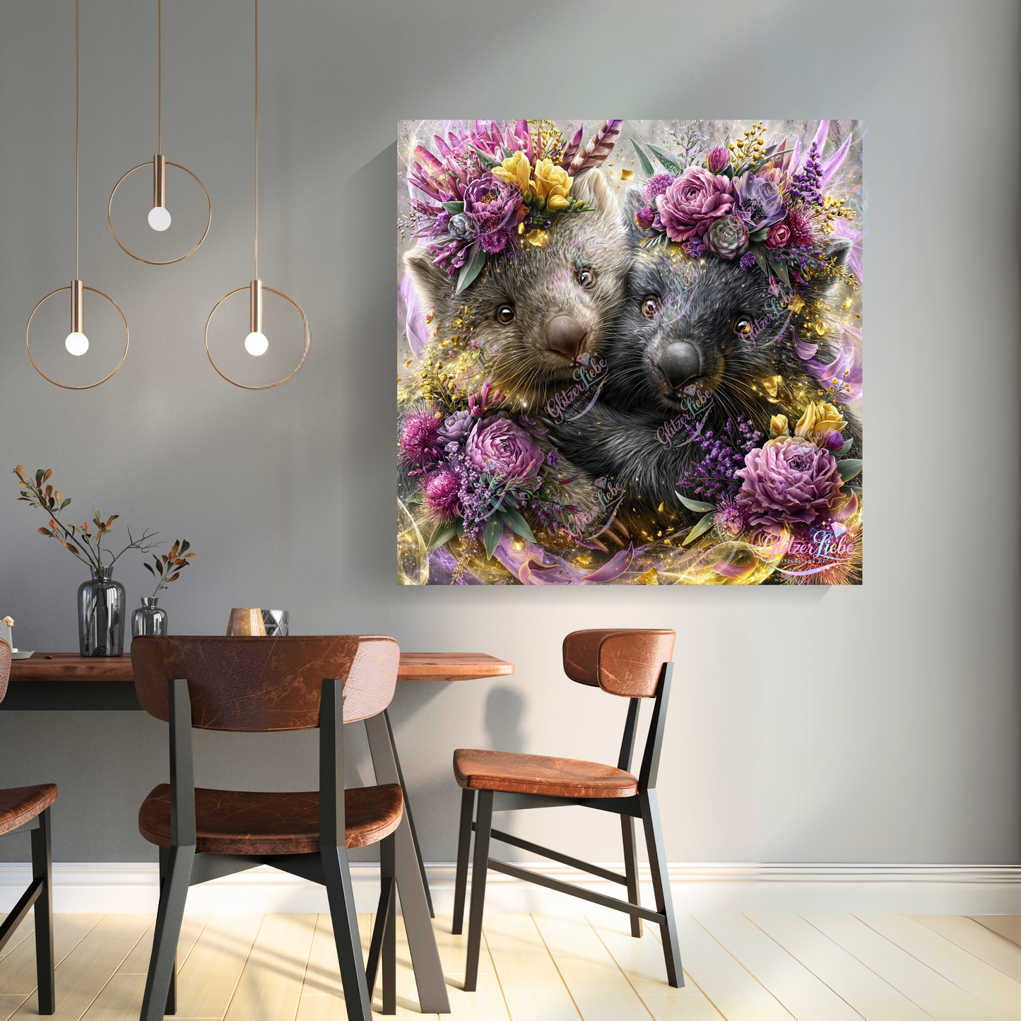 Diamond Painting "Zimt & Zucker" by Lisa Morgan 60x60 cm, 179 Farben, Vorbestellung