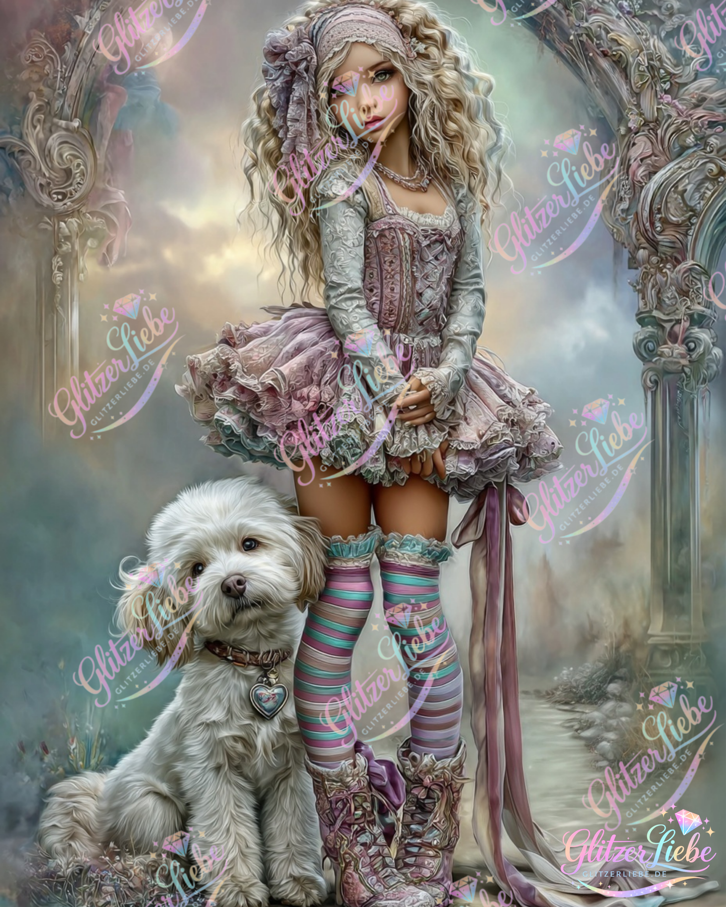 Diamond Painting "Kleine Wunderwelt" by Maggie 75x100 cm, 171 Farben, Vorbestellung