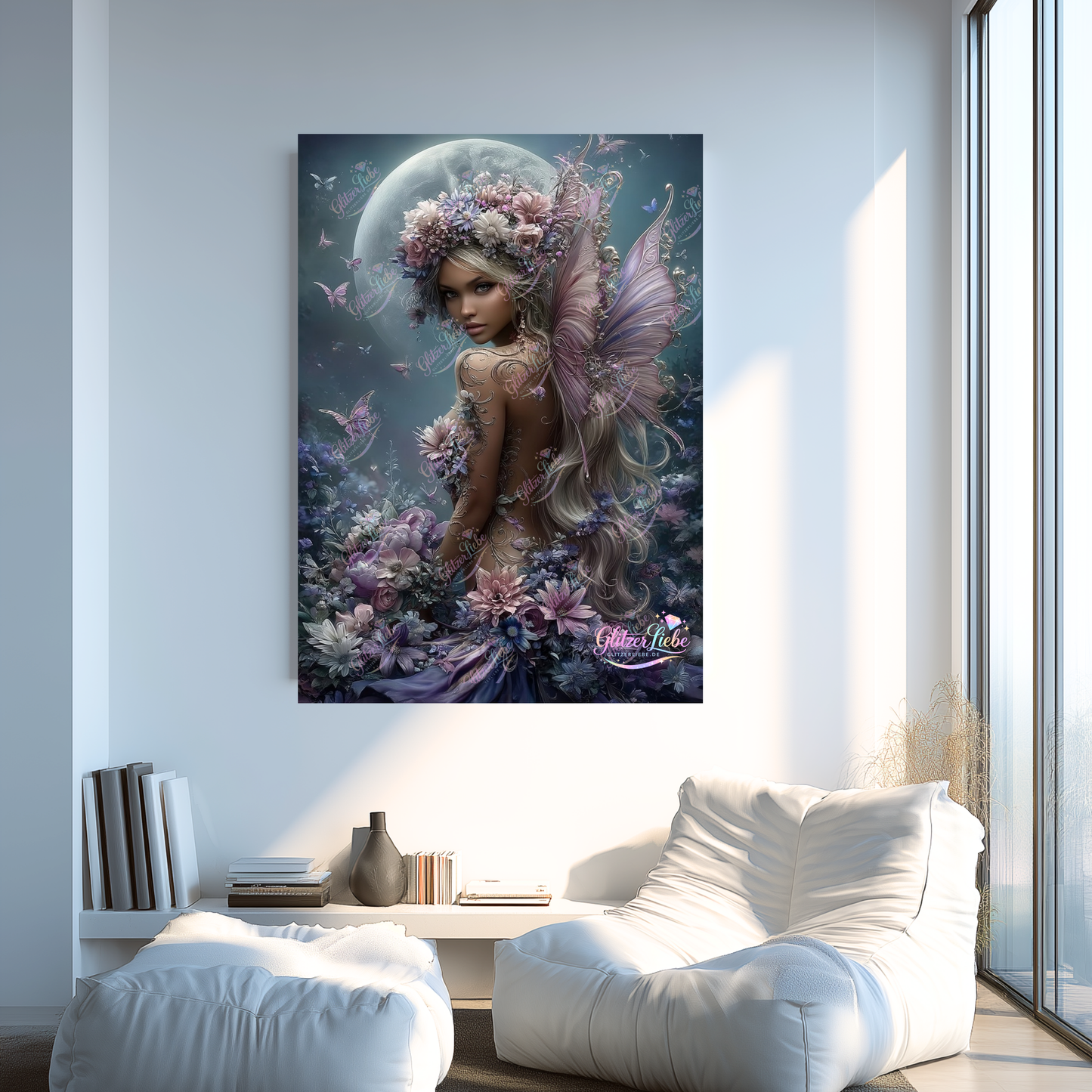Diamond Painting "Mondzauber" by Maggie, 70x110 cm, 117 Farben, Vorbestellung
