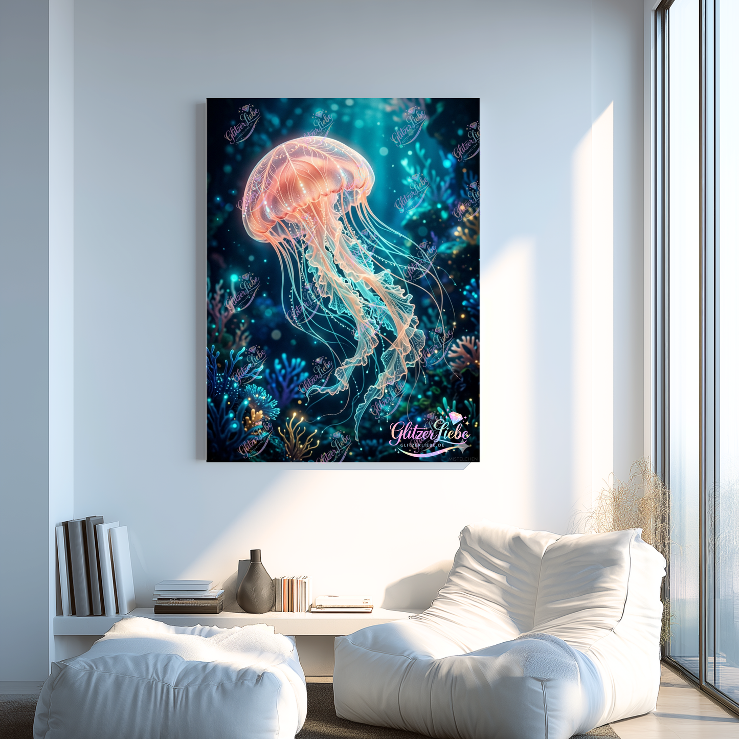 Diamond Painting "Qualli" by Mistelchens_Arts in 60x80 cm, 198 Farben, Vorbestellung