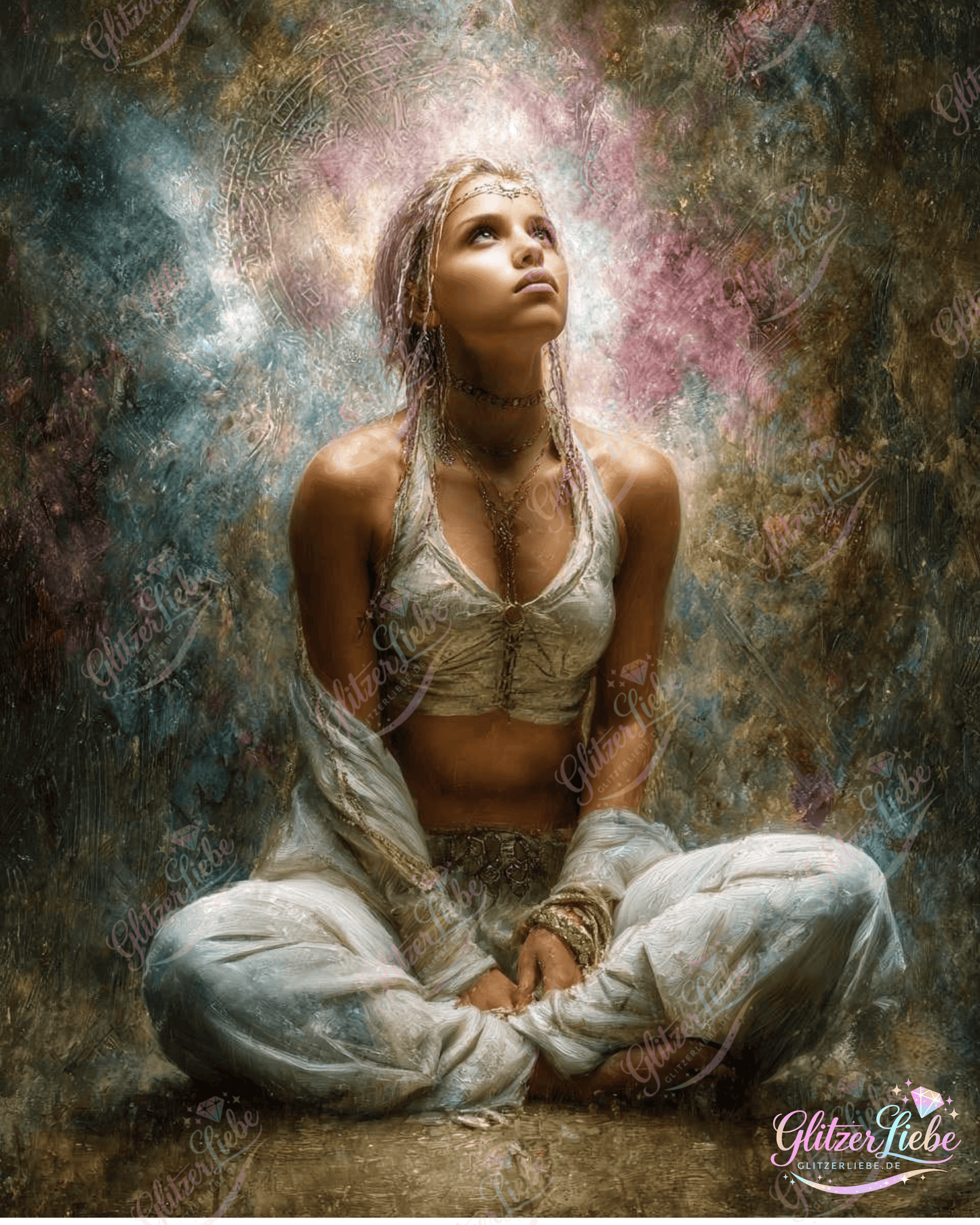 Diamond Painting "Innere Ruhe“ by Ray Spark, 80x100 cm, 140 Farben, Vorbestellung